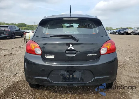 2015 Mitsubishi Mirage Es z USA, uszkodzony, nr VIN ML32A4HJ0FH050839